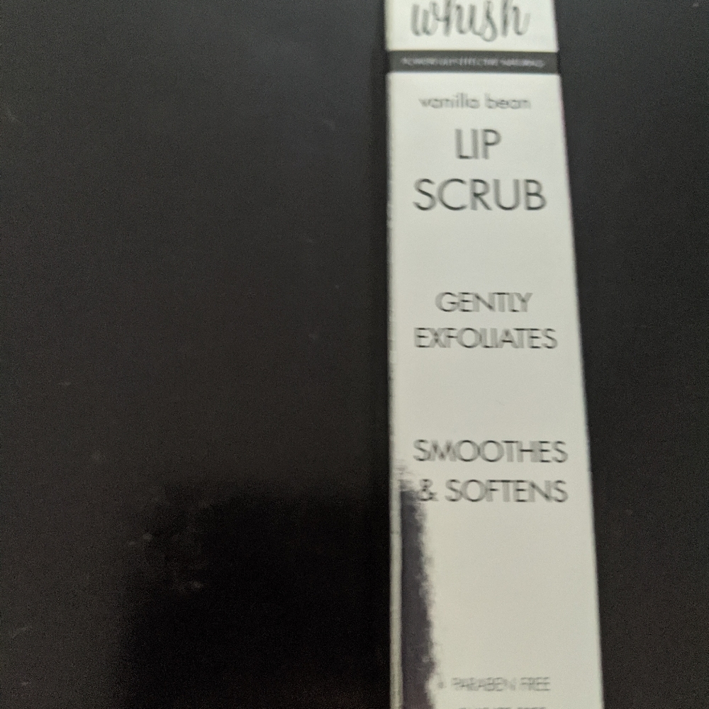 New lip scrub